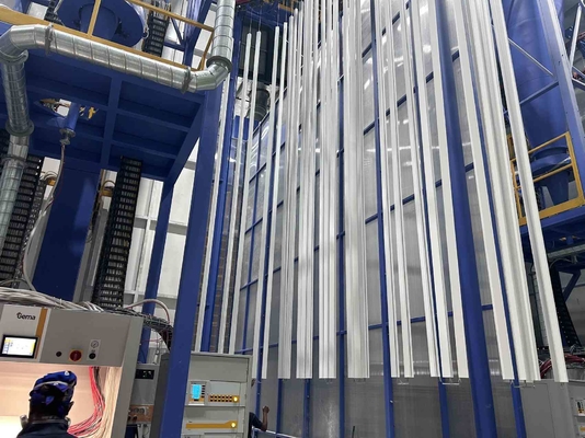 Advanced Vertical Powder Coating Lines with Full-Automatic Powder Coating System and Surface Treatment