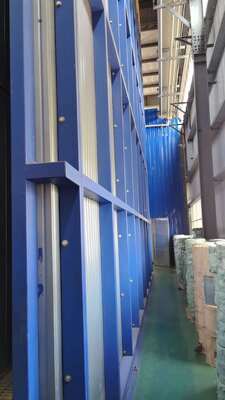 All-in-one Powder Coating Aluminum Profiles Vertical Powder Coating Line