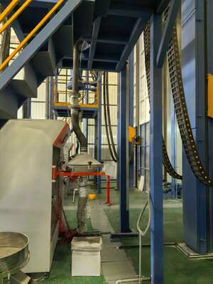 Pre-treatment System Aluminum Profiles Vertical Powder Coating Line