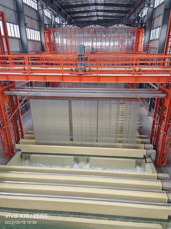 Upper Monitor Control System Full-Automatic Vertical Anodizing Production Line for Aluminum Profiles